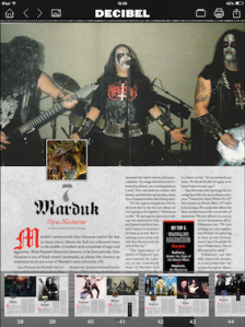 Marduk at Decibel Magazine